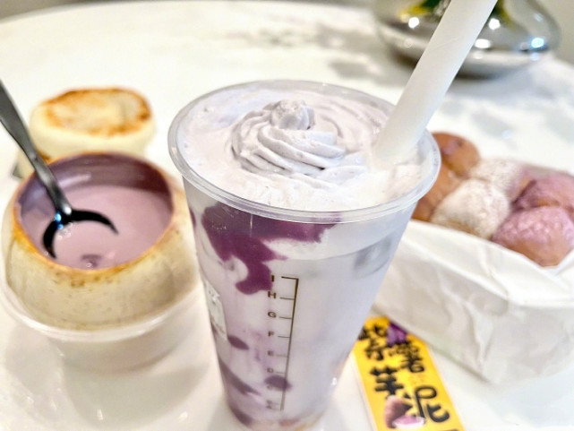 张智霖为袁咏仪点外卖“紫薯芋泥”撒糖,应采儿喊话陈小春学一下