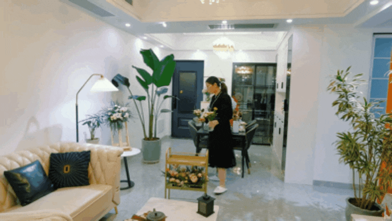 深圳女孩用500元爆改婚房:除了搞钱还能这么活