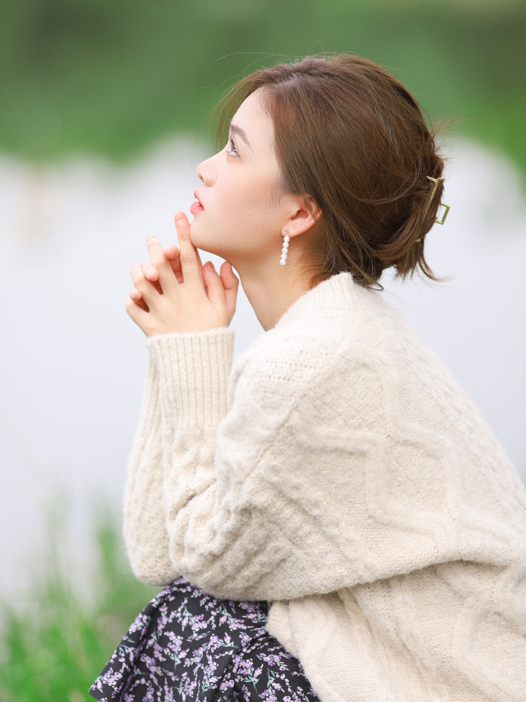 谁还嫌方圆脸小个子女孩不好看呢?